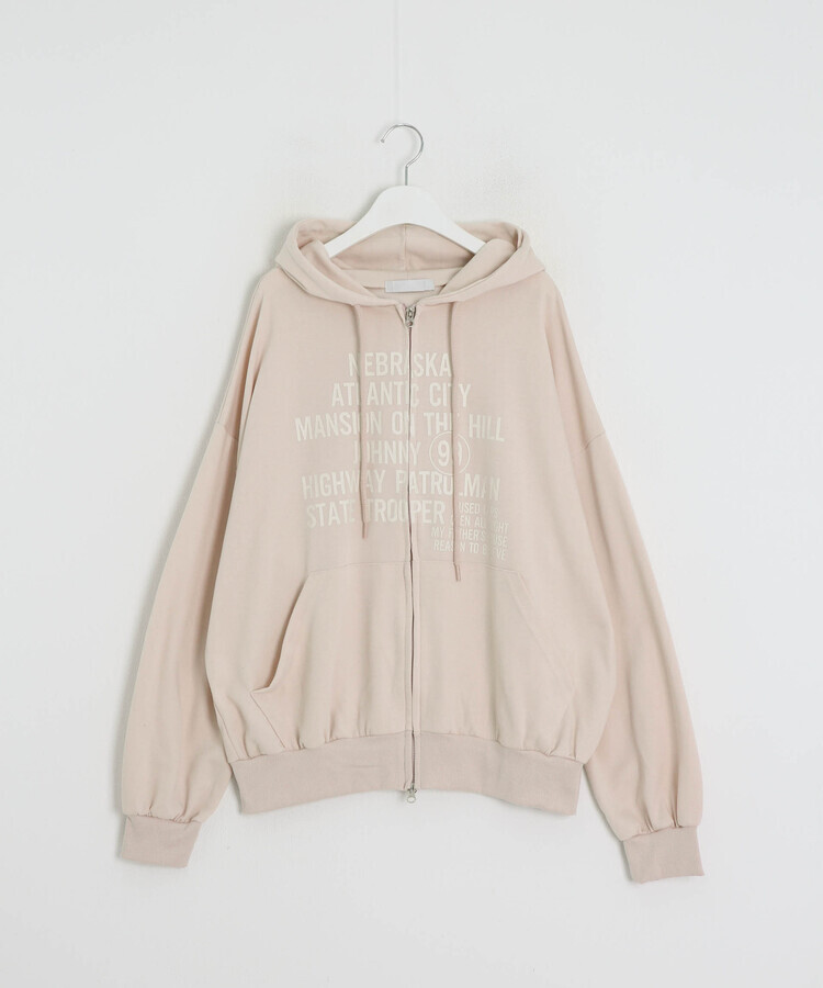 오버핏 애틀랜틱 후드집업