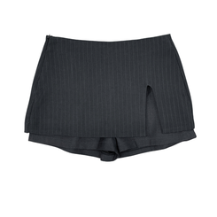 ストライプミニスカートパンツ