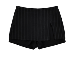 ストライプミニスカートパンツ