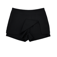 ストライプミニスカートパンツ