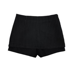 ストライプミニスカートパンツ