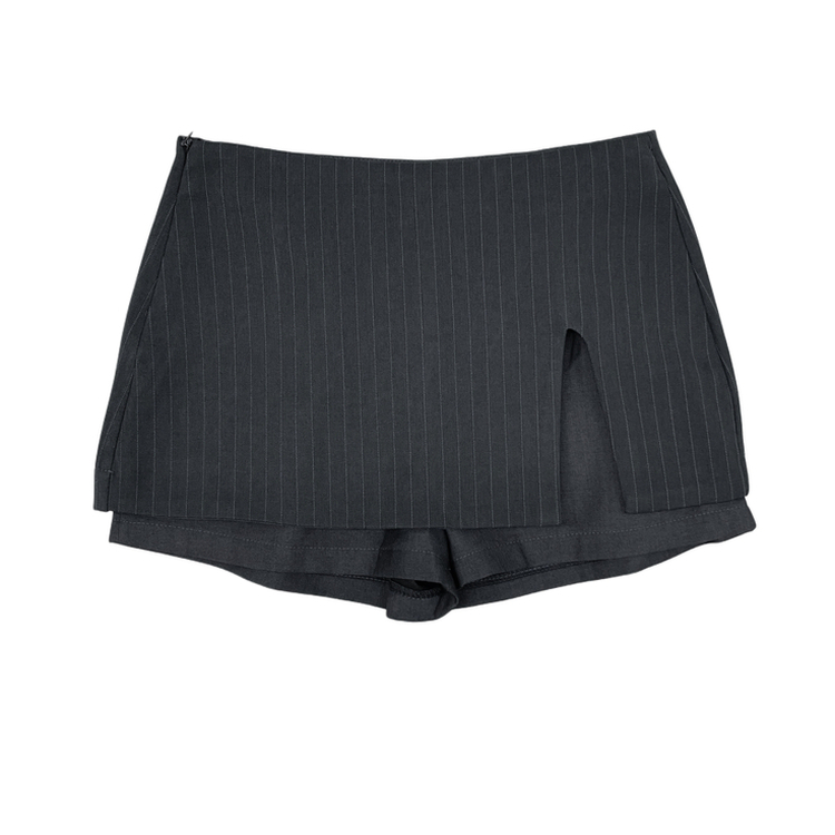 ストライプミニスカートパンツ