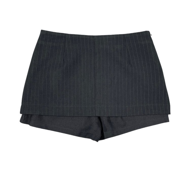 ストライプミニスカートパンツ