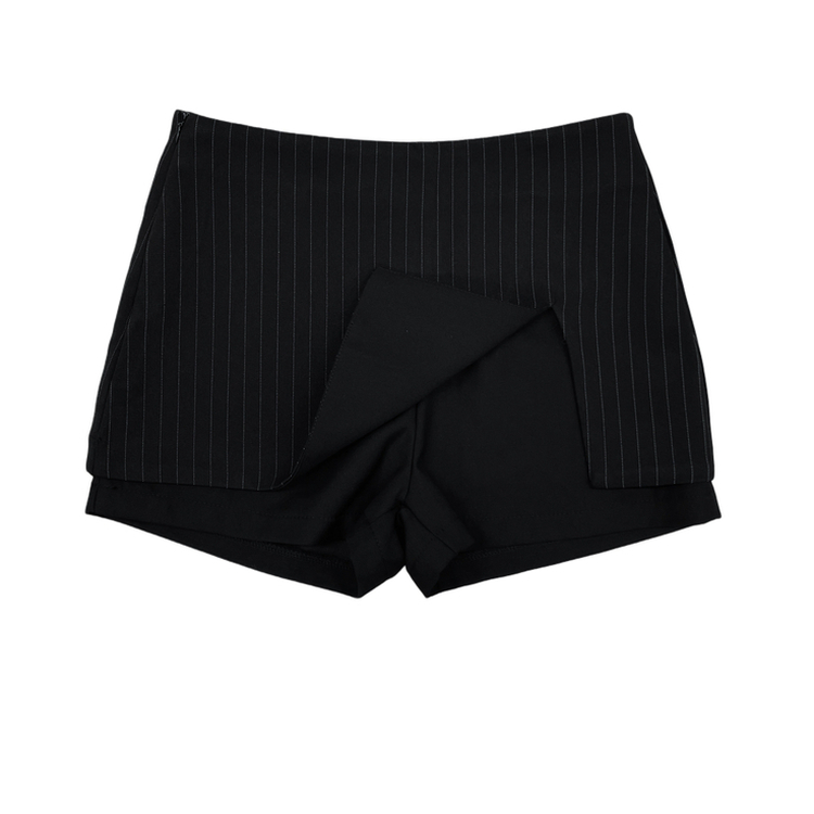 ストライプミニスカートパンツ