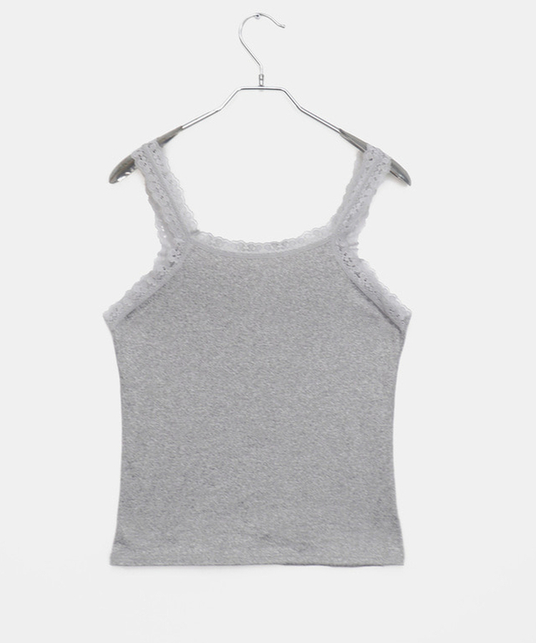 レーススリムキャミソール(5color)