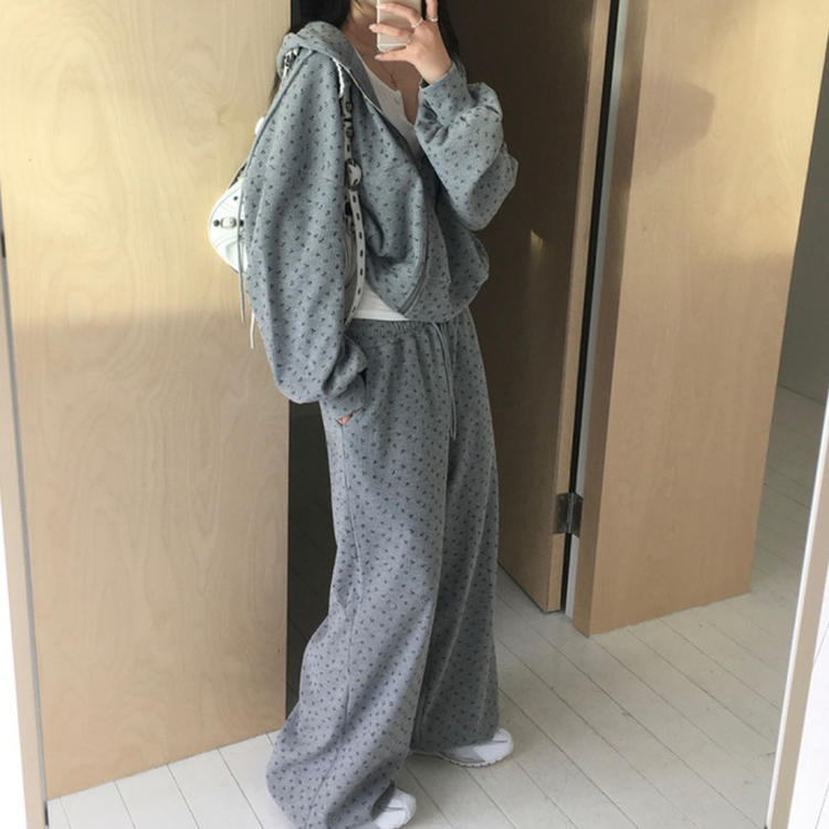 【SET】【SET着用可能+丈別】ラベンダートレーニングセット GREY