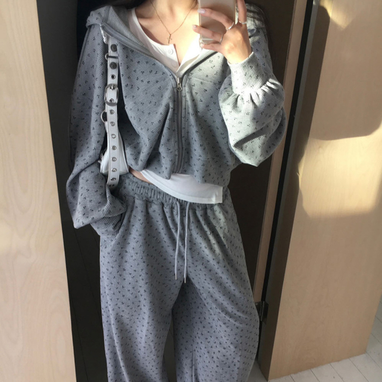 【SET】【SET着用可能+丈別】ラベンダートレーニングセット GREY