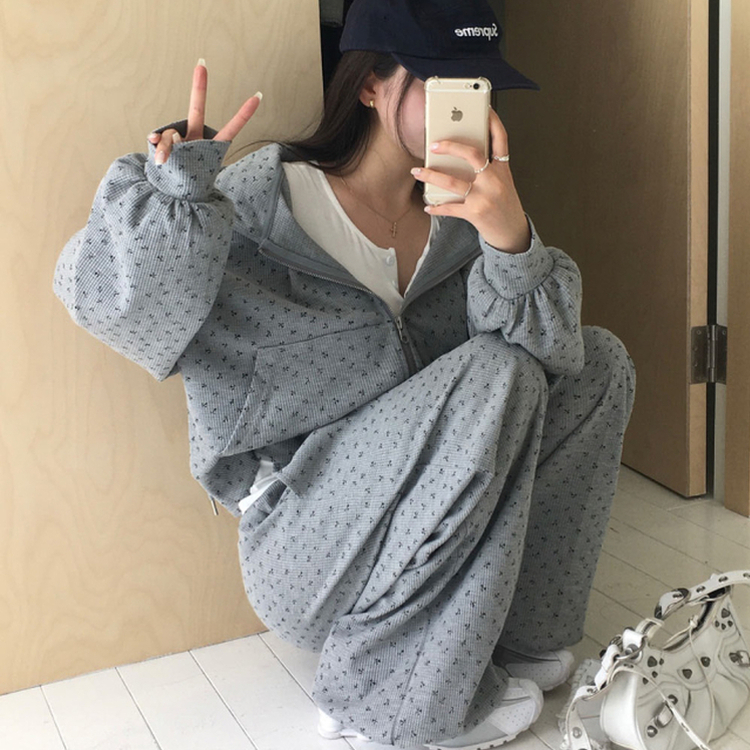 【SET】【SET着用可能+丈別】ラベンダートレーニングセット GREY