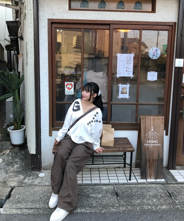 GYロゴフードジップアップ IVORY