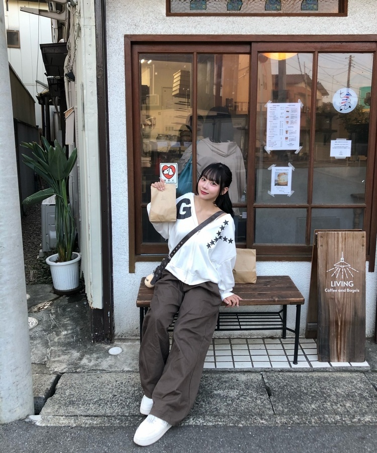 GYロゴフードジップアップ IVORY