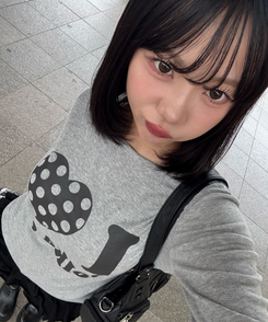 アイラブドットスリムTシャツ MELANGE