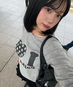 アイラブドットスリムTシャツ MELANGE