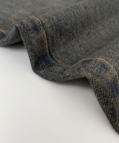 3XL폴딩 핀턱 밑단스냅 벌룬핏 와이드핏 밴딩 데님팬츠