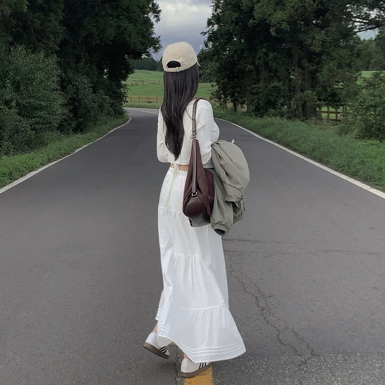 エンジェルマキシロングスカート IVORY