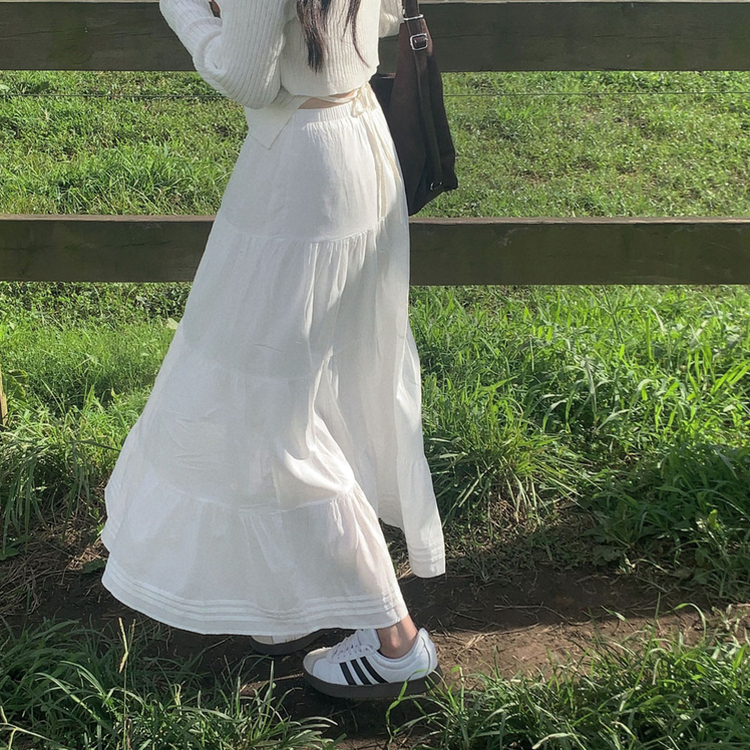 エンジェルマキシロングスカート IVORY