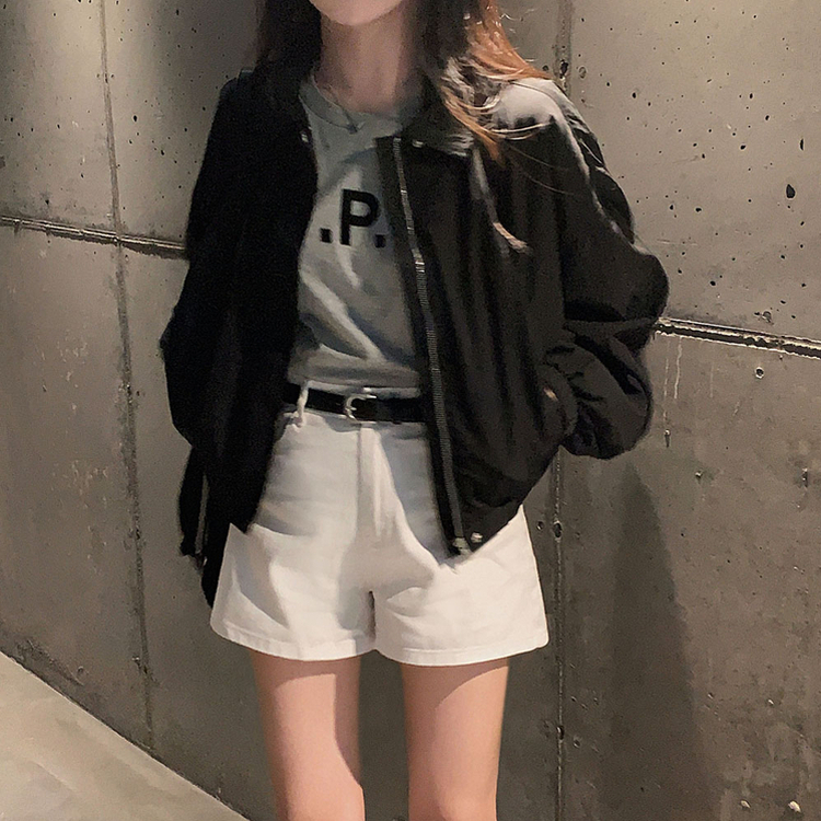 누가봐도 고퀄리티 블루종 크롭 루즈핏 블루종 자켓 점퍼 블랙