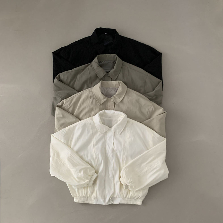 누가봐도 고퀄리티 블루종 크롭 루즈핏 블루종 자켓 점퍼