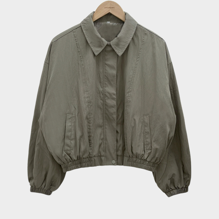 누가봐도 고퀄리티 블루종 크롭 루즈핏 블루종 자켓 점퍼