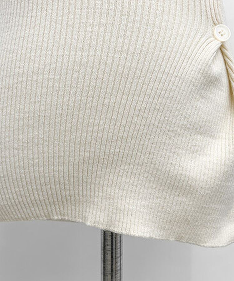 소르 여리 슬림 브이 니트