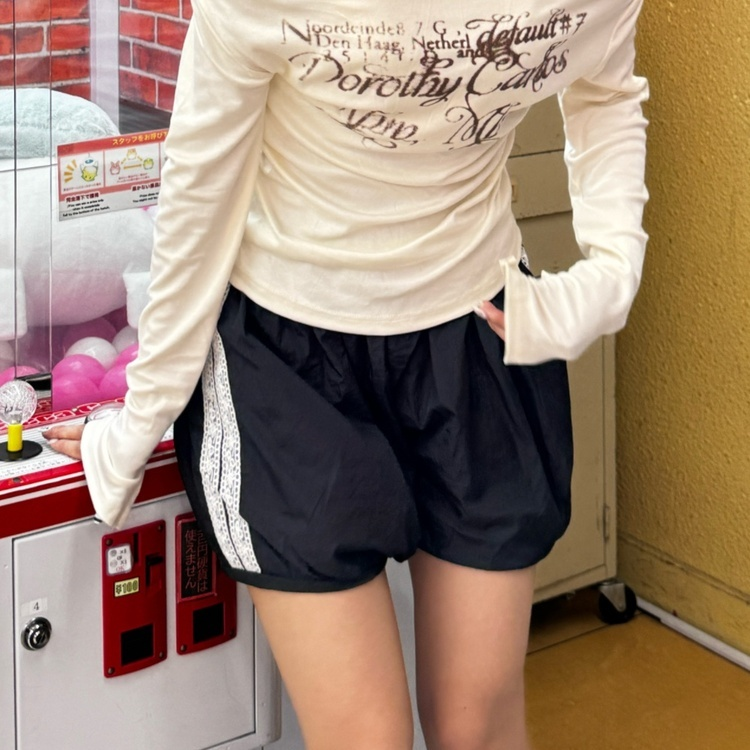 98 레이스 벌룬 팬츠 블랙