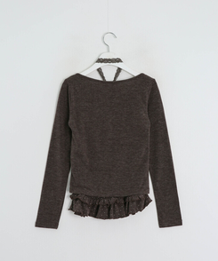 【SET】ドットキャミソール+カーディガン