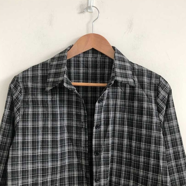 ブラウニーシャーリングチェックシャツ