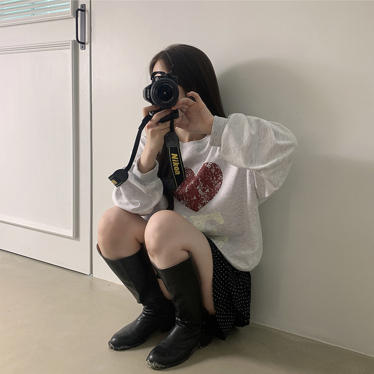 アイトレーナー BILLABONG レディース ARCH LOGO LOOSE CROP トレーナー 【LOOSE