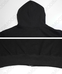 チェックフードジップアップ(5color)