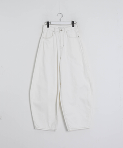 【PREMIUM】刺繍ロングコットンパンツ