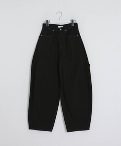 【PREMIUM】刺繍ロングコットンパンツ