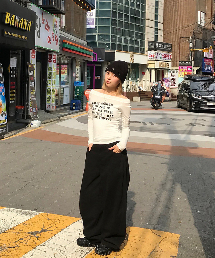 アイレットビーニー BLACK