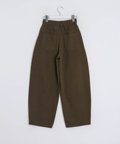 【丈別】ワイドコットンパンツ