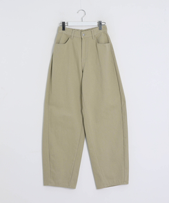 【丈別】ワイドコットンパンツ
