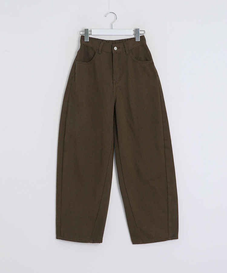【丈別】ワイドコットンパンツ