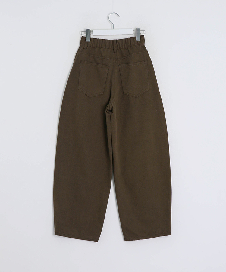 【丈別】ワイドコットンパンツ