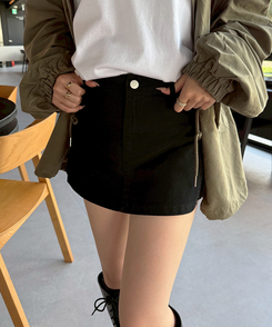 サイドスリットミニスカート｜ミニスカート｜韓国ファッション