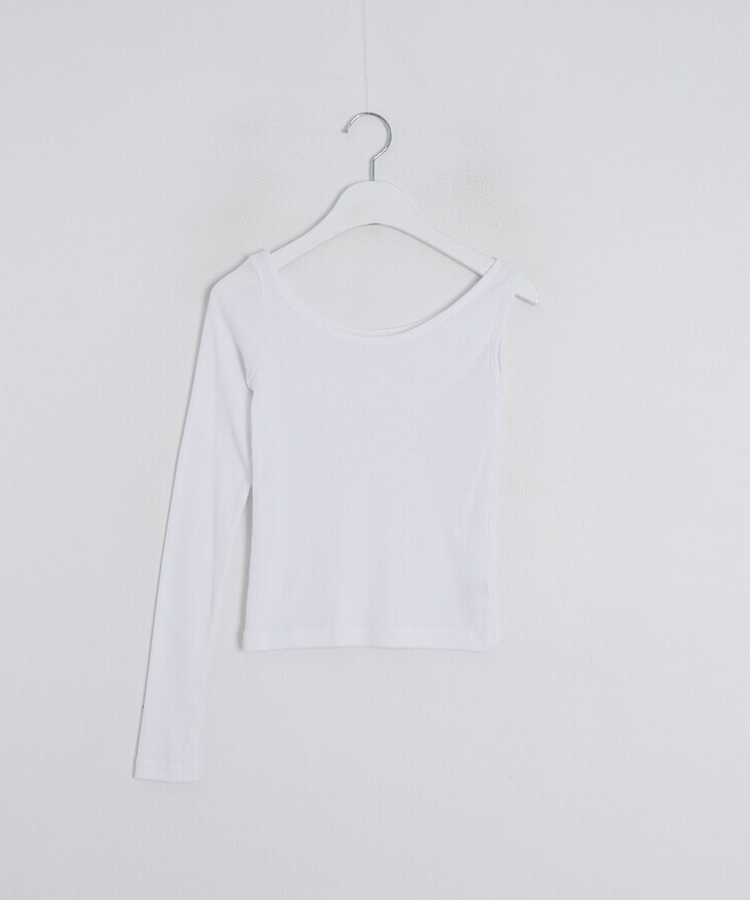 투피스 발레코어 골지T