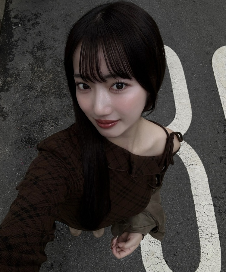 スエードクロップジャケット GREY BROWN