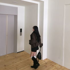 コットンオールシーズンショートパンツ BLACK