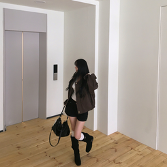 コットンオールシーズンショートパンツ BLACK