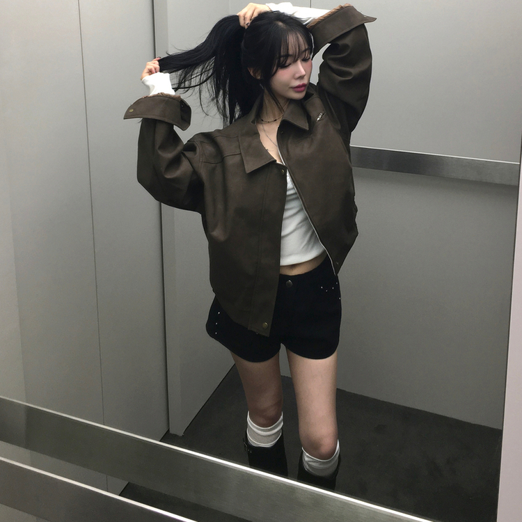 コットンオールシーズンショートパンツ BLACK