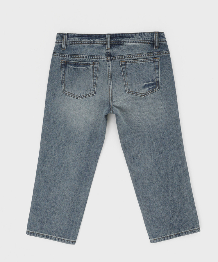 ヴィンテージ9分丈ジーンズ