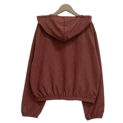 チェックスエードウィンドブレーカー