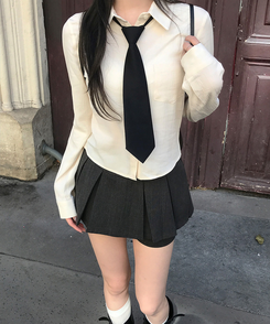 クロードスカートパンツ BLACK