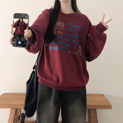 オーバーアメリカントレーナー BURGUNDY