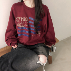 オーバーアメリカントレーナー BURGUNDY