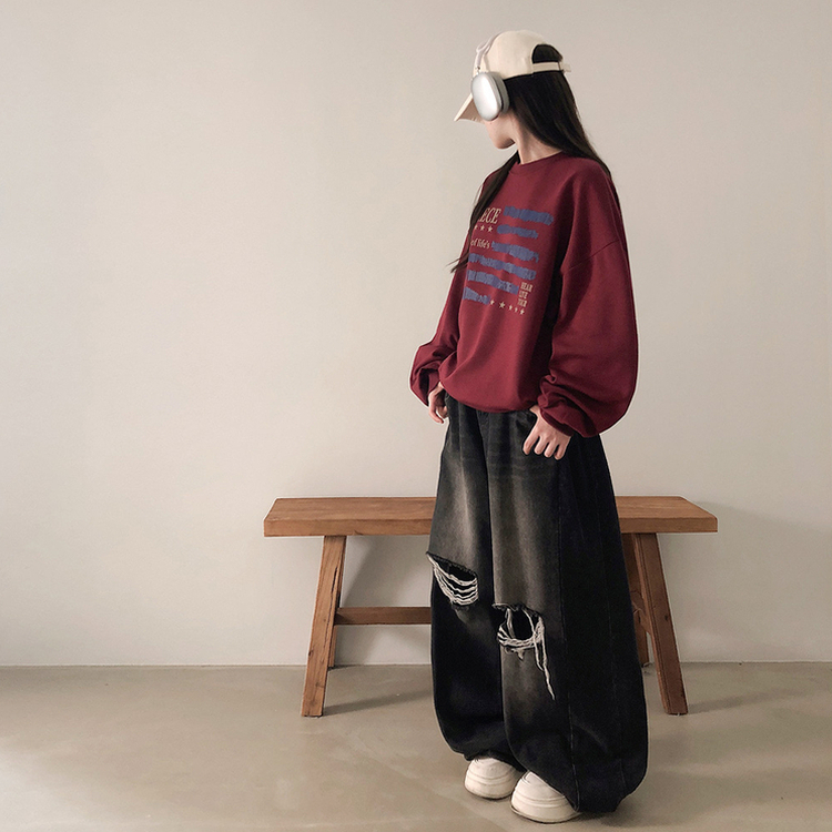 オーバーアメリカントレーナー BURGUNDY