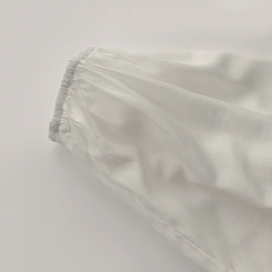 자신있는 추천 실물보장 말라핏 라운드 소매 퍼프 가을 프릴 긴팔 블라우스 루즈핏 여름 상의 하객룩 3color