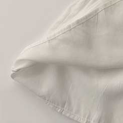 자신있는 추천 실물보장 말라핏 라운드 소매 퍼프 가을 프릴 긴팔 블라우스 루즈핏 여름 상의 하객룩 3color