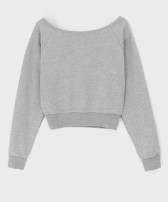 スウェットオフショルダートレーナー